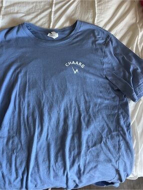 CHAARG find your fit blue t-shirt
